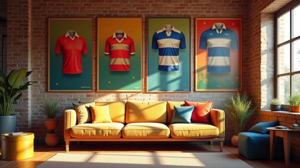 Les posters rugby qui subliment votre décoration intérieure